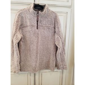 Women's True Grit Sherpa‎ Pullover Xs Tan